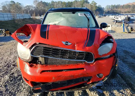 2011 Mini Cooper S Countryman from USA, damaged, VIN WMWZC5C57BWL52654